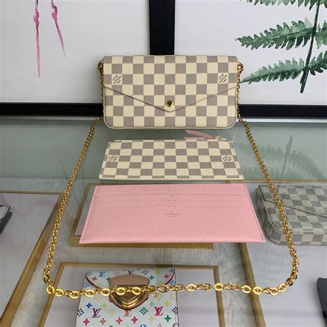 lv n63106|Félicie Pochette LV Monogram Chain Bag .